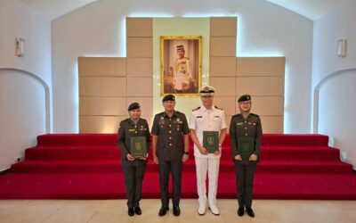 THREE DEFENCE ACADEMY RBAF OFFICERS SUCCESSFULLY COMPLETED THE ALL ARMS STAFF AND TACTICS COURSE (AASTC) 2026