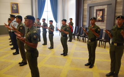 PROMOTION CEREMONY FOR DEFENCE ACADEMY ROYAL BRUNEI ARMED FORCES PERSONNEL