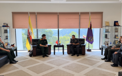 OUTGOING AND INCOMING DEFENCE ATTACHÉS OF THE SOCIALIST REPUBLIC OF VIET NAM HOLD FAREWELL AND INTRODUCTORY CALLS WITH COMMANDANT, DEFENCE ACADEMY RBAF