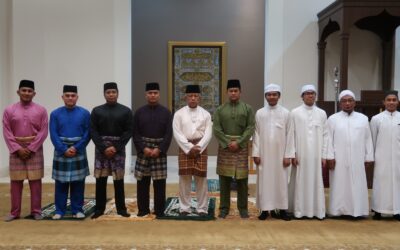 SECOND MINISTER OF DEFENCE PERFORMED PRAYERS AT SURAU ASY-SYUHADA