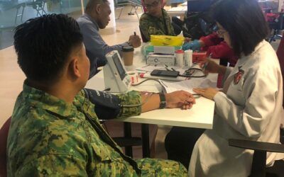 BLOOD DONATION IN CONJUNCTION WITH THE RBAF 58th ANNIVERSARY