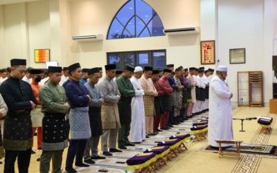 AP ABDB MENGADAKAN MAJLIS DOA KESYUKURAN SEMPENA SAMBUTAN HARI KEPUTERAAN KEBAWAH DULI YANG MAHA MULIA PADUKA SERI BAGINDA SULTAN DAN YANG DI-PERTUAN NEGARA BRUNEI DARUSSALAM YANG KE-80