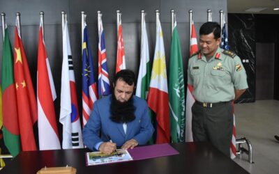 ACTING HIGH COMMISSIONER OF PAKISTAN DELIVERS LECTURE TO CSC9