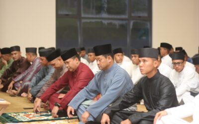THANKSGIVING CEREMONY, MASS MAGHRIB AND ISYA PRAYERS IN CONJUCTION WITH HIS MAJESTY’S 73RD BIRTHDAY