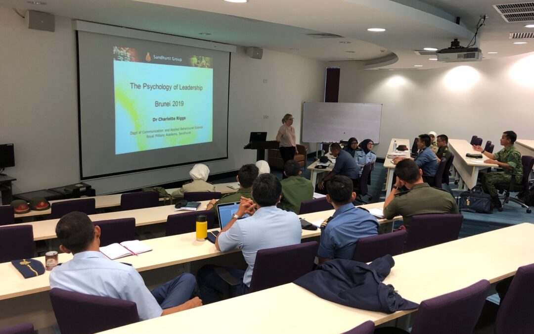 CERTIFICATE PRESENTATION OF THE PSYCHOLOGY OF LEADERSHIP COURSE