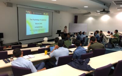 CERTIFICATE PRESENTATION OF THE PSYCHOLOGY OF LEADERSHIP COURSE
