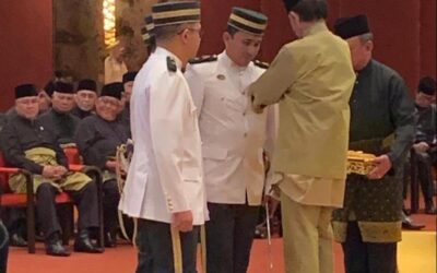 HIS MAJESTY THE SULTAN AND YANG DI-PERTUAN OF BRUNEI DARUSSALAM CONFERRED STATE DECORATIONS