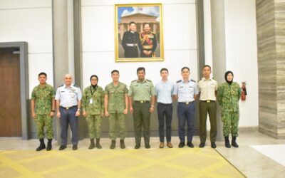 WORKING LUNCH HOSTED BY THE COMMANDANT OF DA RBAF