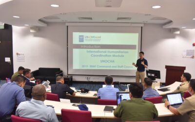 UN OCHA AND RHCC DELIVER LECTURES TO CSC 9