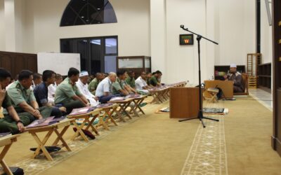 DEFENCE ACADEMY HELD KULIAH SUBUH FOR THE MONTH OF NOVEMBER