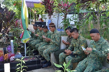 MAJLIS MEMBERSIHKAN KUBUR SERTA DOA TAHLIL SEMPENA HARI ULANG TAHUN AP ABDB KALI KE-6