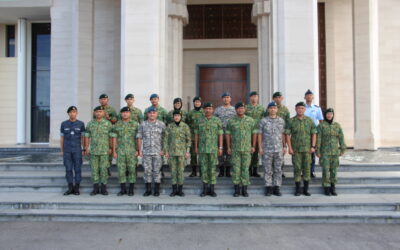 RBAF COMMANDER’S INSPECTION ON DEFENCE ACADEMY RBAF