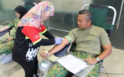 BLOOD DONATION IN CONJUNCTION TO 9TH DEFENCE ACADEMY ANNIVERSARY
