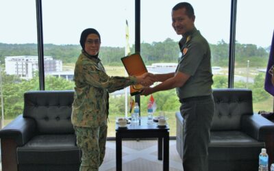 COURTESY CALL FROM AKADEMI MILITER TENTERA NASIONAL INDONESIA- ANGKATAN DARAT (AKMIL TNI-AD)