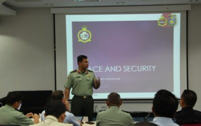COMDT DA RBAF DELIVERS LECTURE TO CSC 10/2020