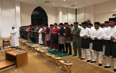 OCS INTAKE 19 HELD DOA KESYUKURAN IN CONJUNCTION WITH THE CROWN PRINCE’S 46TH BIRTHDAY