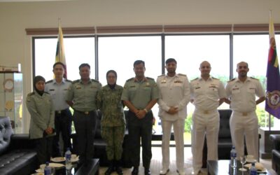 THE 49TH STAFF COLLEGE COURSE, PAKISTAN NAVY WAR COLLEGE VISIT TO THE DEFENCE ACADEMY ROYAL BRUNEI ARMED FORCES