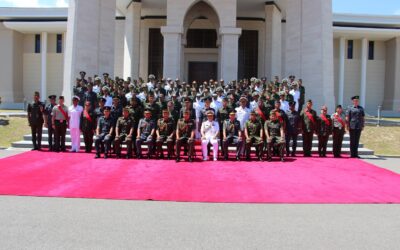 APPOINTMENT CEREMONY FOR THE 19th INTAKE, OFFICER CADET SCHOOL DA RBAF