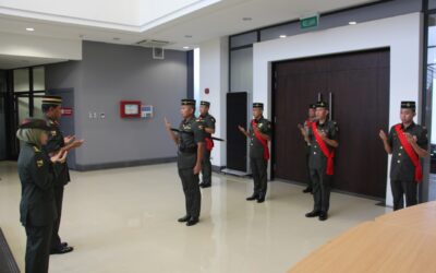 PROMOTION CEREMONY FOR DEFENCE ACADEMY ROYAL BRUNEI ARMED FORCES PERSONNEL