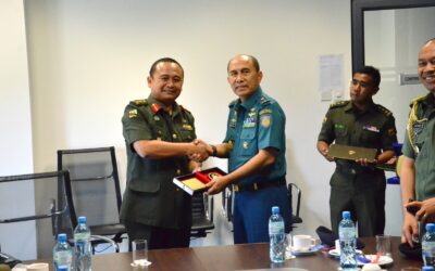 FIRST ADMIRAL OF INDONESIAN NAVY PAID A VISIT TO DA RBAF