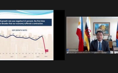THE REPUBLIC OF THE PHILIPPINES AMBASSADOR TO BRUNEI DARUSSALAM DELIVERS KEYNOTE ADDRESS TO CSC10