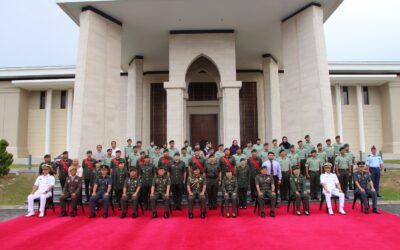 FAREWELL CEREMONY FOR COMMANDANT DEFENCE ACADEMY ROYAL BRUNEI ARMED FORCES