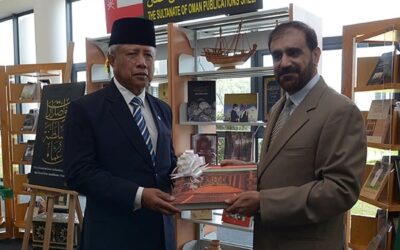 THE LAUNCH OF THE SULTANATE OF OMAN PUBLICATIONS SHELF  AT THE DEFENCE ACADEMY LIBRARY, ROYAL BRUNEI ARMED FORCES