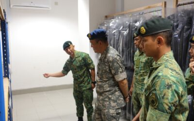RBAF COMMANDER INTRODUCTORY VISIT TO DEFENCE ACADEMY ROYAL BRUNEI ARMED FORCES