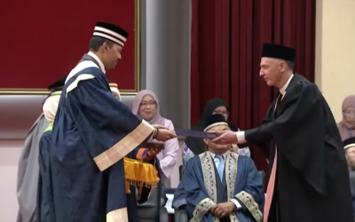 RBAF OFFICERS GRADUATED IN 32ND UNIVERSITI BRUNEI DARUSSALAM CONVOCATION CEREMONY