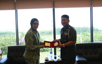 COURTESY CALL FROM DEFENSE AND ARMED FORCES ATTACHÉ, REPUBLIC OF THE PHILIPPINES