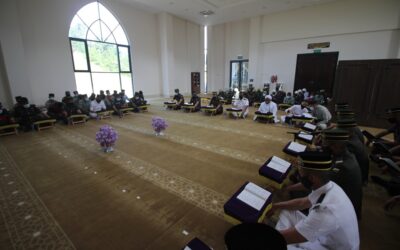 KHATAM AL-QURAN CEREMONY IN CONJUNCTION WITH DEFENCE ACADEMY 10TH ANNIVERSARY