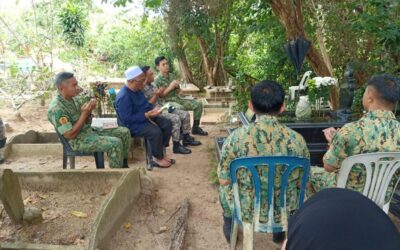 DEFENCE ACADEMY HOLDS CEMETERY CLEANING CAMPAIGN AND RECITAL OF TAHLIL AT MUSLIM CEMETERIES