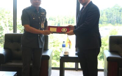 VISIT OF UK HIGH COMMISSIONER TO DEFENCE ACADEMY