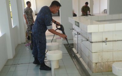 MOSQUE CLEANING CAMPAIGN IN CONJUCTION WITH RBAF DIAMOND JUBILEE