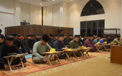 THANKSGIVING PRAYER CEREMONY TO COMMEMORATE THE 75TH BIRTHDAY CELEBRATION OF HIS MAJESTY THE SULTAN AND YANG DI-PERTUAN OF BRUNEI DARUSSALAM