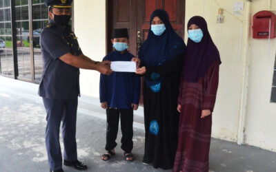 DEFENCE ACADEMY ROYAL BRUNEI ARMED FORCES EXTENDS DONATIONS TO ORPHANS