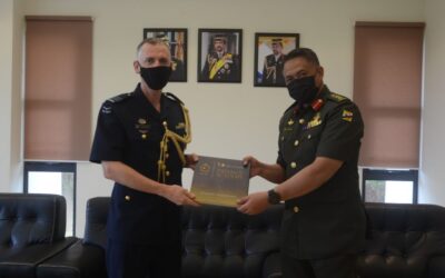 COURTESY CALL FROM THE DEFENCE ADVISER AUSTRALIAN HIGH COMMISSION TO BRUNEI DARUSSALAM