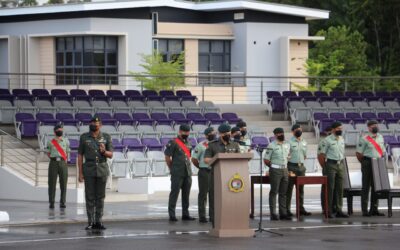 HANDING OVER CEREMONY FOR DEFENCE ACADEMY ROYAL BRUNEI ARMED FORCES ADJUTANT