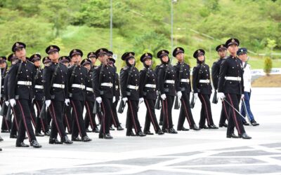 HIS MAJESTY GRACES 16TH INTAKE OFFICER CADETS SOVEREIGN’S PARADE