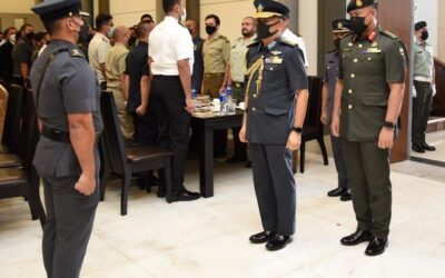 COMMANDER ROYAL BRUNEI ARMED FORCES FAREWELL VISIT TO DEFENCE ACADEMY, ROYAL BRUNEI ARMED FORCES