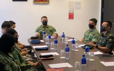COMMANDANT DEFENCE ACADEMY ROYAL BRUNEI ARMED FORCES WORKING VISIT TO LEADERSHIP AND MANAGEMENT CENTRE