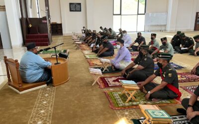 DEFENCE ACADEMY ROYAL BRUNEI ARMED FORCES CELEBRATES ISRA’ AND MI’RAJ 1443H CEREMONY