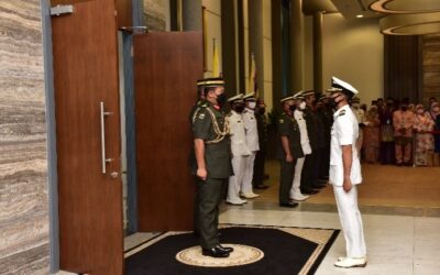 APPOINTMENT CEREMONY FOR THE 21st INTAKE OF OFFICER CADET SCHOOL, DEFENCE ACADEMY RBAF