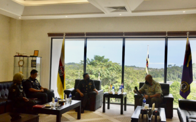 ACTING COMMANDANT DA RBAF RECEIVES COURTESY CALL FROM NEW ZEALAND’S DEFENCE ADVISER ACCREDITED TO BRUNEI DARUSSALAM