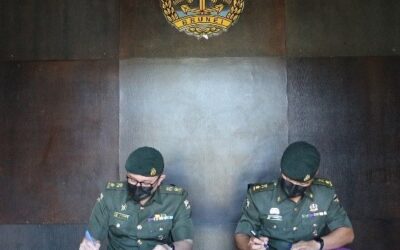 HANDING OVER TAKE OVER CEREMONY FOR HEAD OF LMC DA RBAF