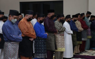 DEFENCE ACADEMY ROYAL BRUNEI ARMED FORCES HELD TAKBIR IN CONJUNCTION WITH EID UL-ADHA 1443H