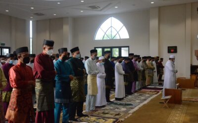 DEFENCE ACADEMY, ROYAL BRUNEI ARMED FORCES HELD EID UL-ADHA PRAYER 1443H