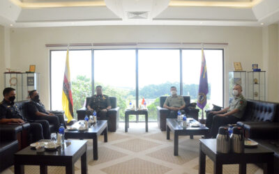 COMMANDANT DEFENCE ACADEMY RECEIVES INTRODUCTORY CALL FROM DEFENCE ATTACHÉ PEOPLE’S REPUBLIC OF CHINA TO BRUNEI DARUSSALAM