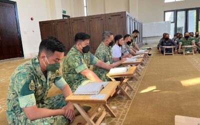 DEFENCE ACADEMY, ROYAL BRUNEI ARMED FORCES HELD YASSIN & TAHLIL RECITATION IN REMEMBRANCE OF OUR FALLEN HEROES OF THE HELICOPTER CRASH INCIDENT
