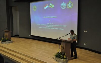 THE 53rd GOH KENG SWEE COMMAND AND STAFF COLLEGE (GKS CSC) VISIT TO DEFENCE ACADEMY ROYAL BRUNEI ARMED FORCES